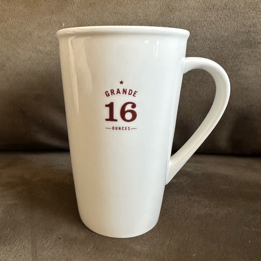 Starbucks Ivory Grande 16 Ounce Tall Mug